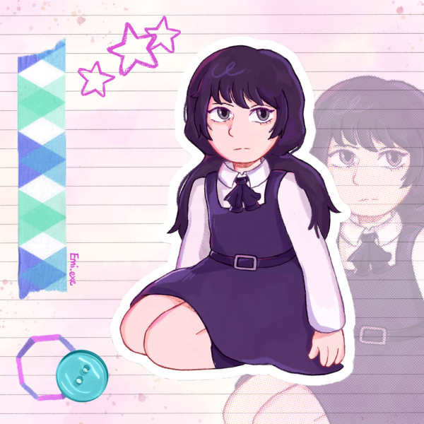 Asa Mitaka Sticker [ CSM ]