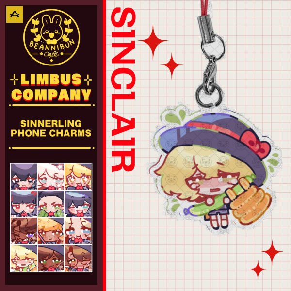 [ LIMBUS COMPANY ] Sinclair Sinnerling Phone Charm