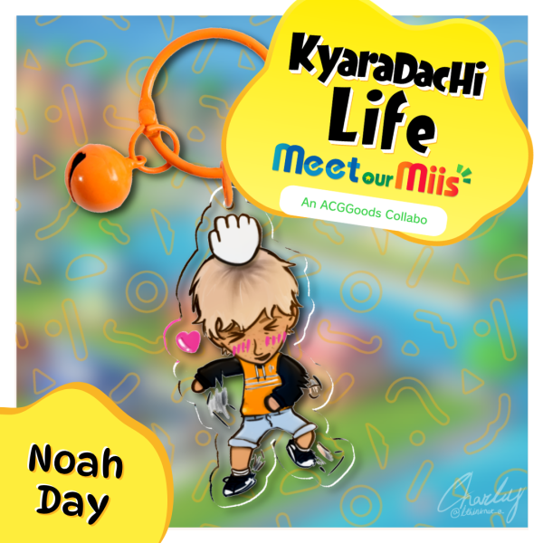 Noah Day Mii Acrylic Keychain