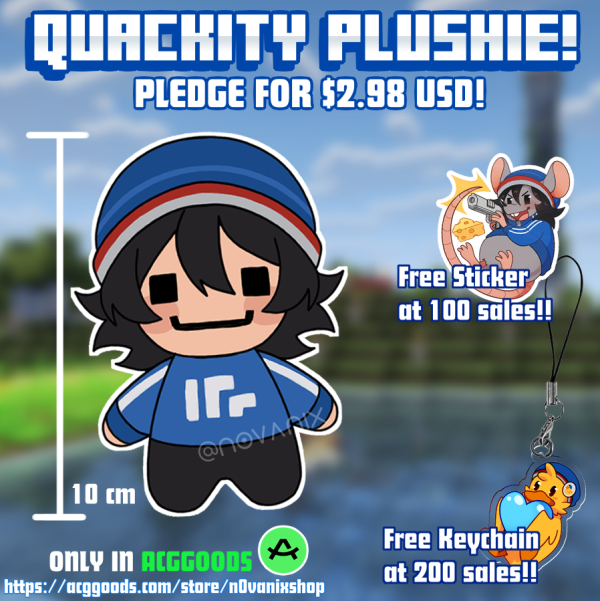 Quackity Plushie