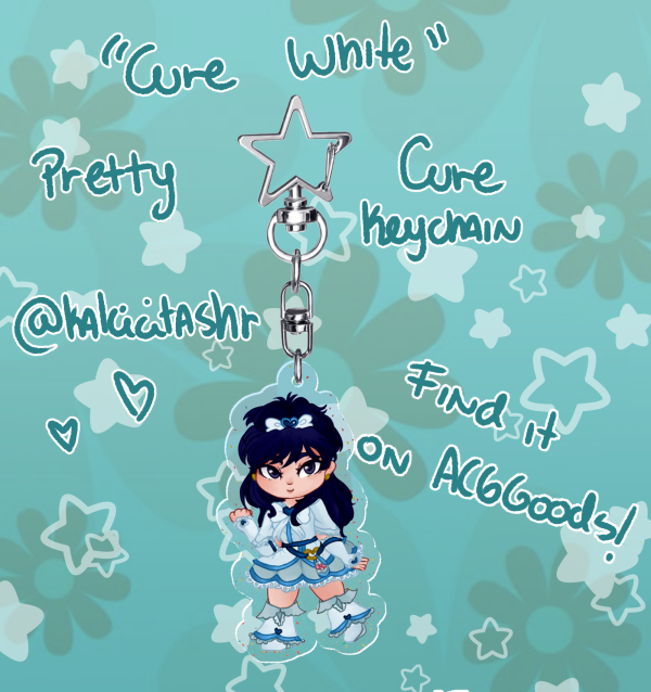 Cure White - Precure Keychain