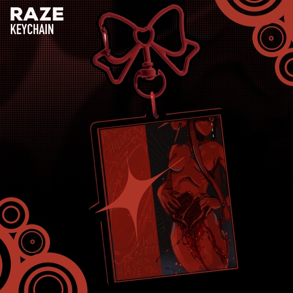 Raze-  My Children Acrylic Keychain