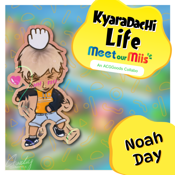 Noah Day Mii Die Cut Sticker