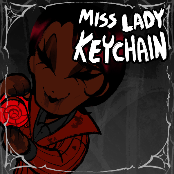 MISS LADY KEYCHAIN
