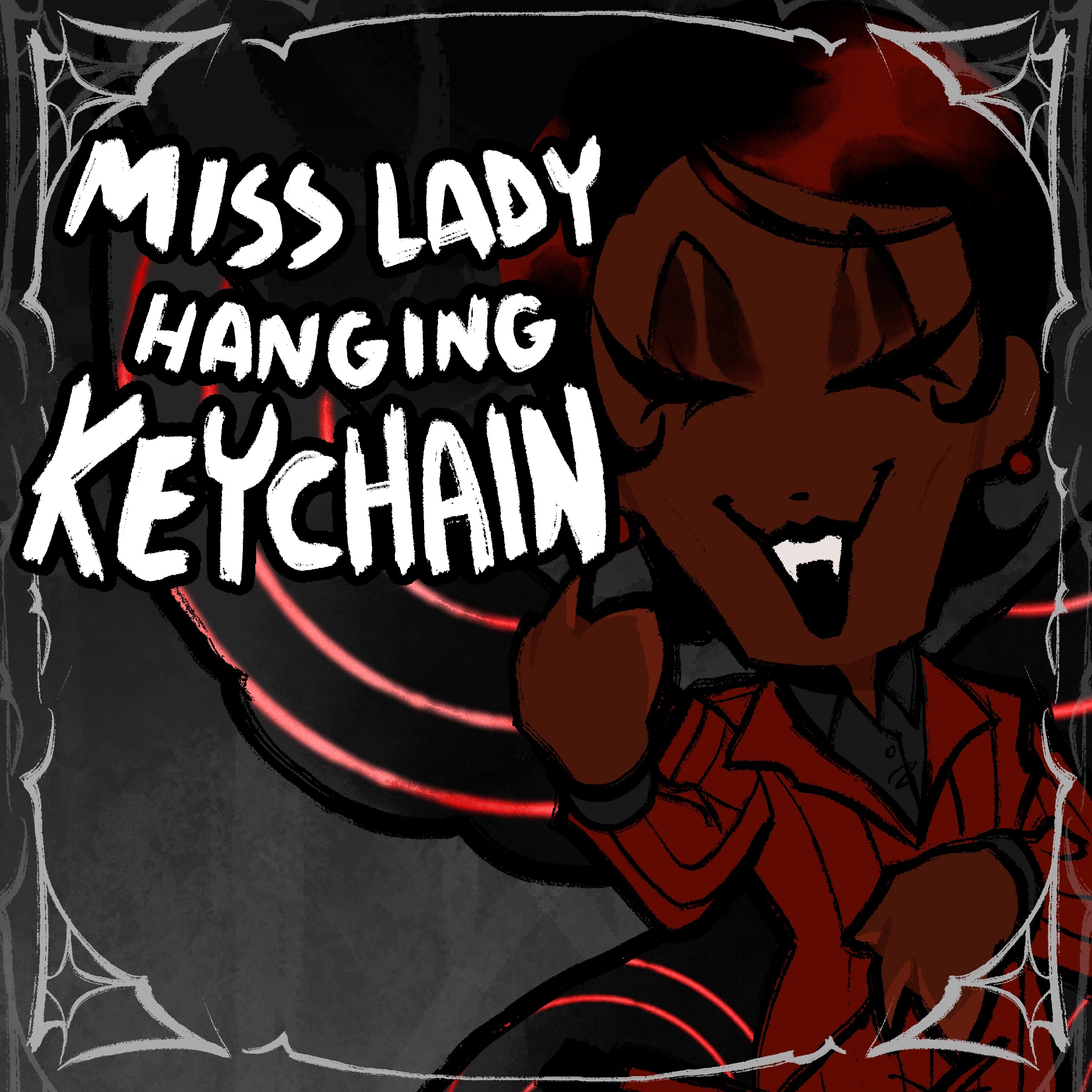 MISS LADY HANGING KEYCHAIN