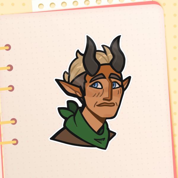 BG3 Dammon Sticker