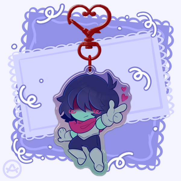 Kris Dreemur - Epoxy Acrylic Keychain