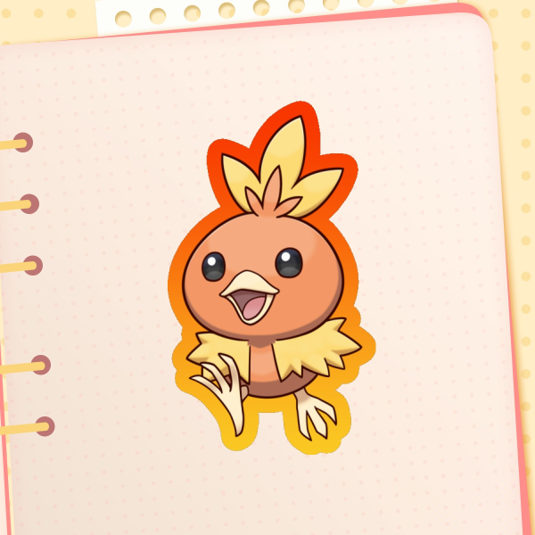 Torchic - Pokemon Stickers