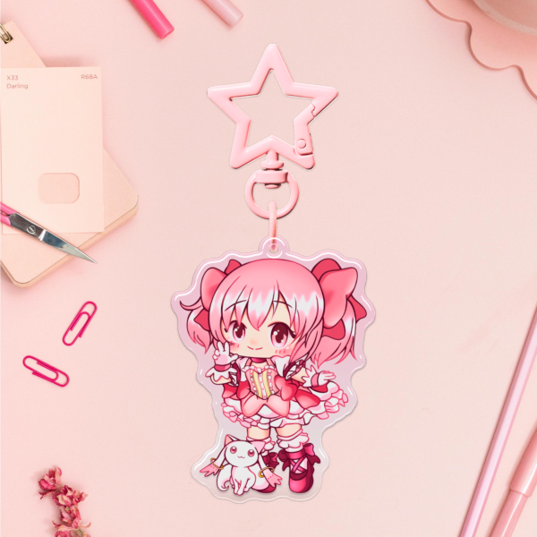 🌸Madoka Magica Acrylic Keychain🌸