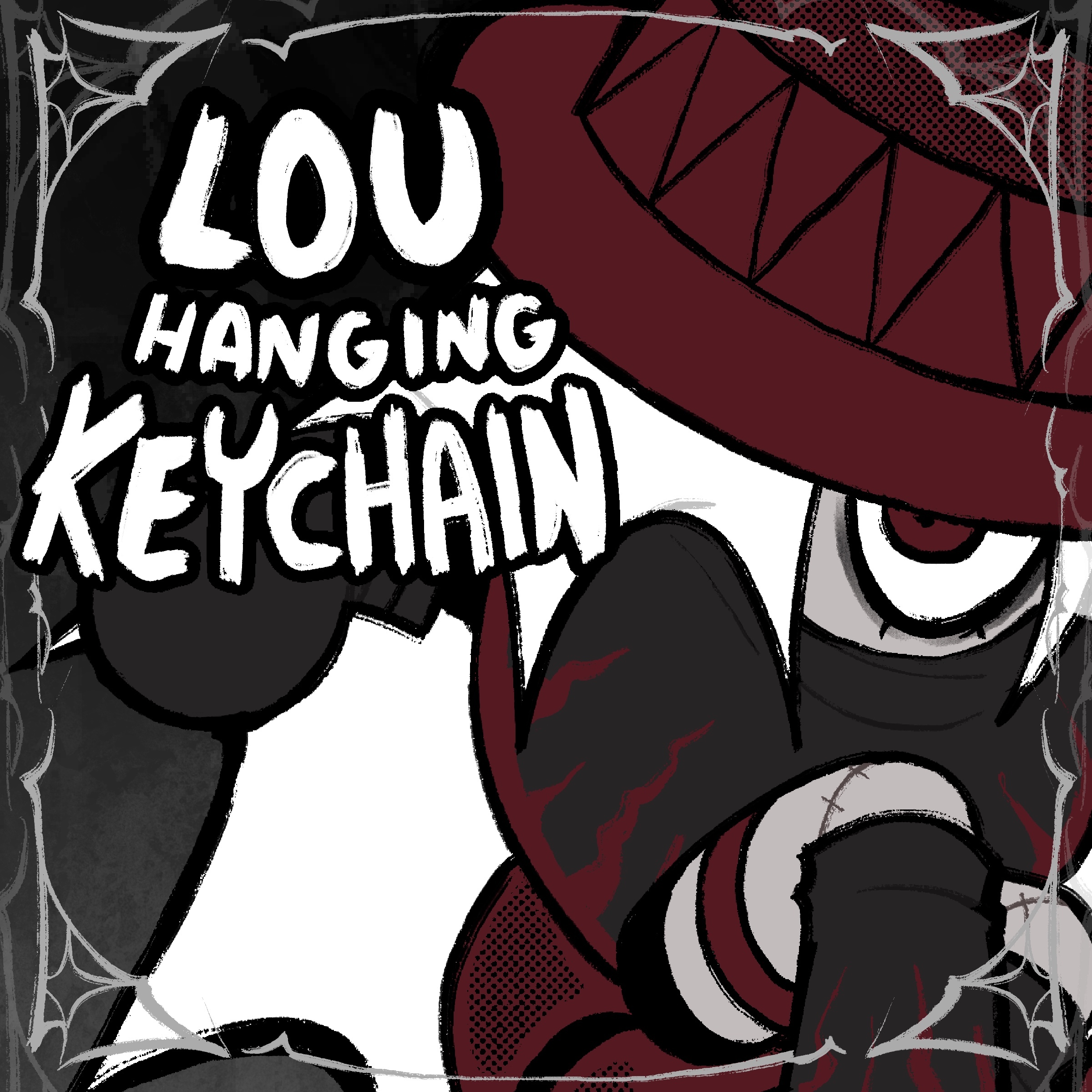 LOU HANGING KEYCHAIN