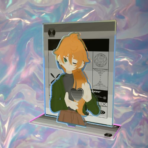 2026 Pride Month Valentin Bridge Acrylic Standee