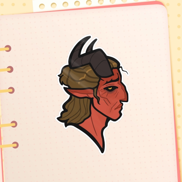 BG3 Zevlor Sticker