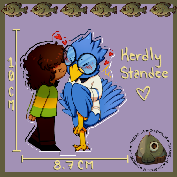 Kerdly Clear Acrylic Standee
