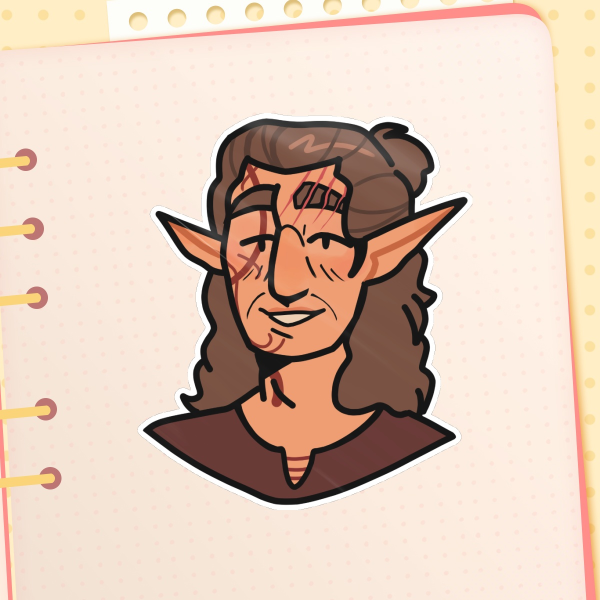 BG3 Halsin Sticker