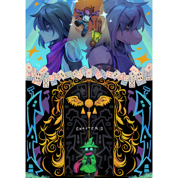 Deltarune Chapter 1 LARGE PRINT