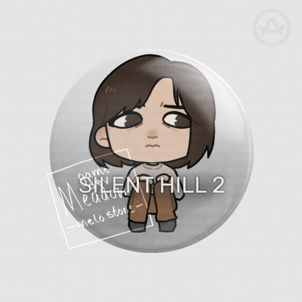 Angela Orosco Silent Hill 2 Remake - Chibi Badge (Glossy)