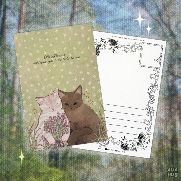 'Wildflower' Postcard