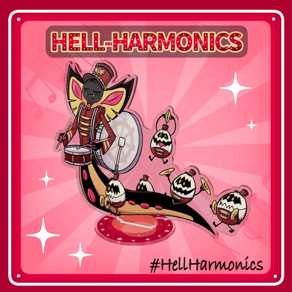 Hell-Harmonics Sir Pentious Acrylic Standees