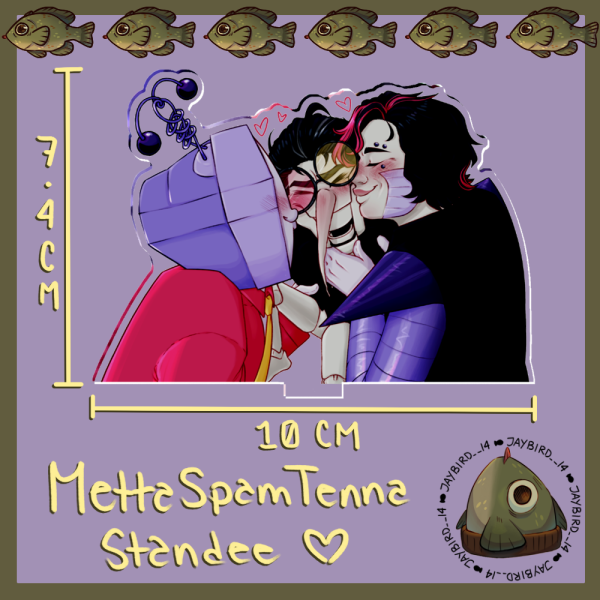 MettaSpamTenna Acrylic Standee