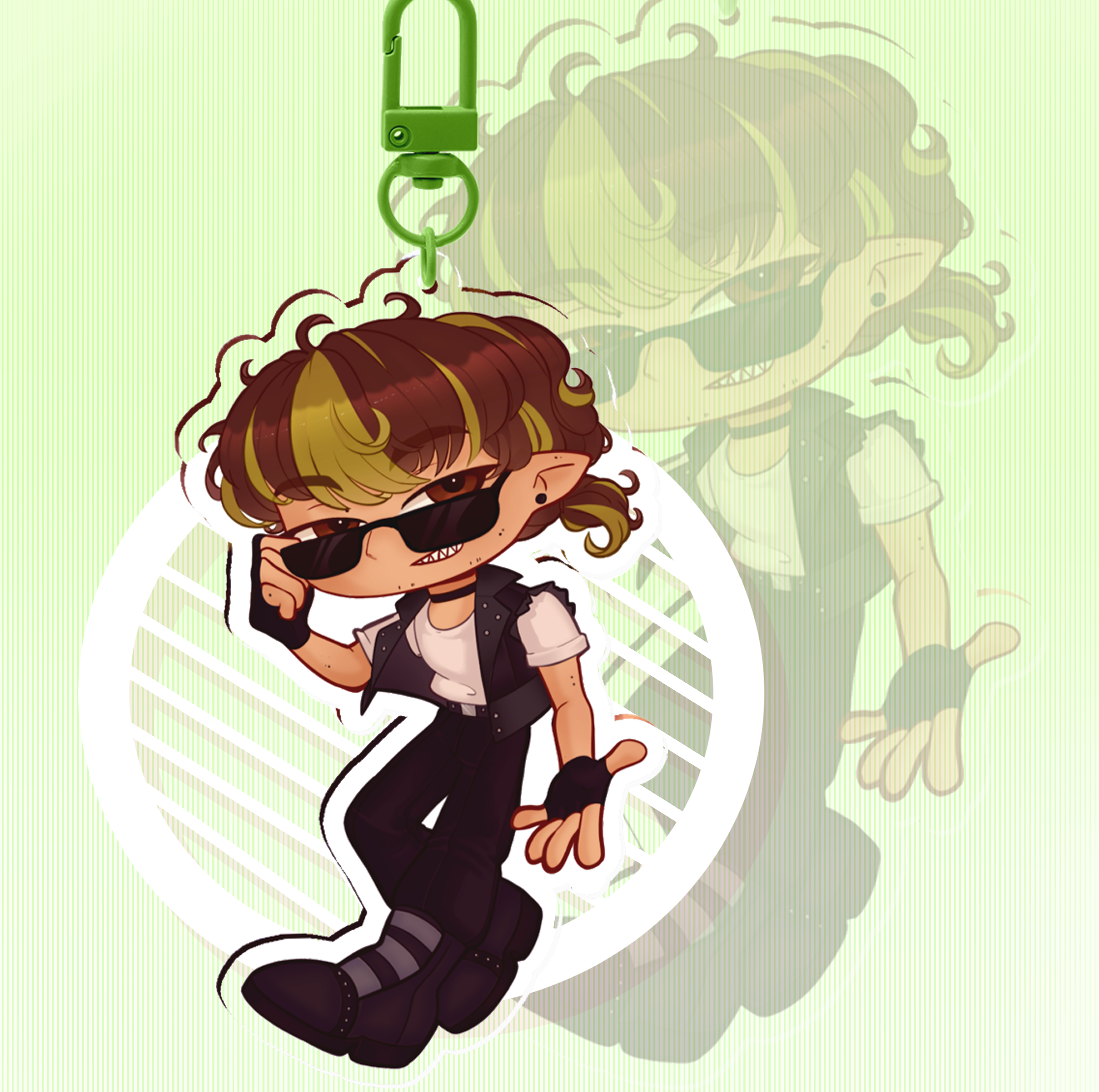 Joel Bad Boy Keychain