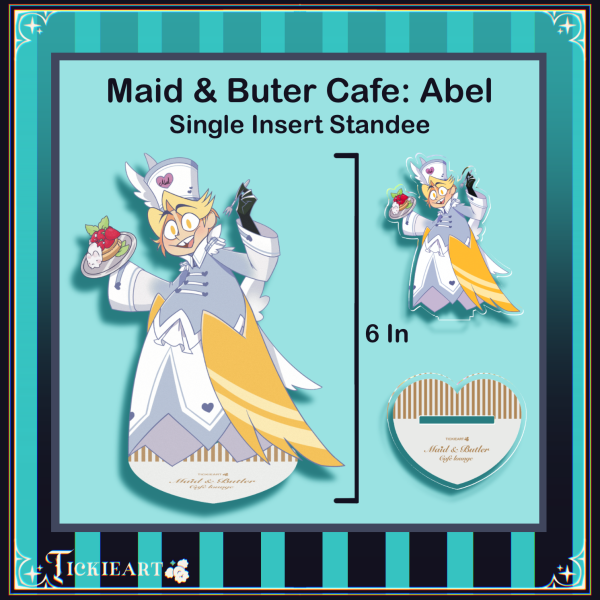 Maid & Butler Cafe | Regular Abel | Standee