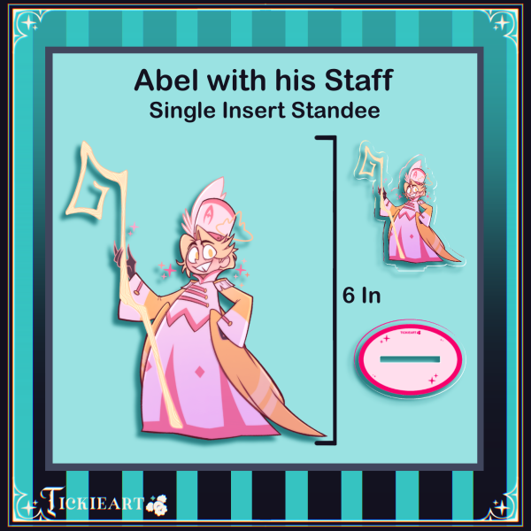 Abel With His Staff | Standee