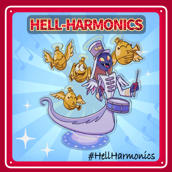 Hell-Harmonics Winner Sir Pentious Acrylic Standees