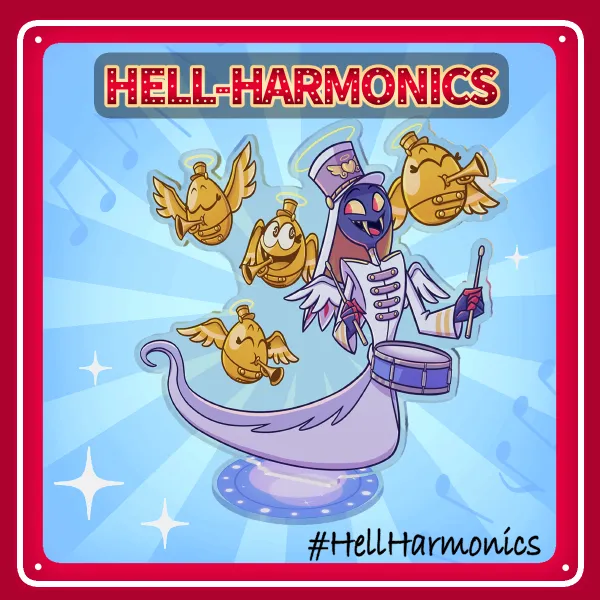 Hell-Harmonics Winner Sir Pentious Acrylic Standees