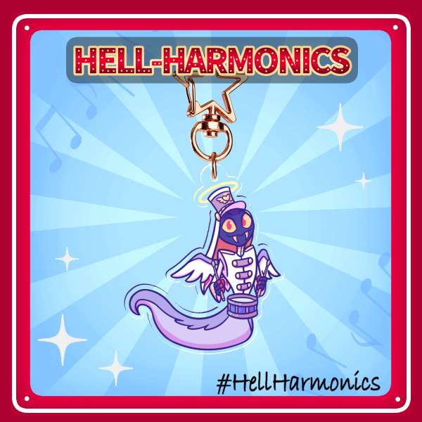 Hell-Harmonics Winner Sir Pentious Keychains