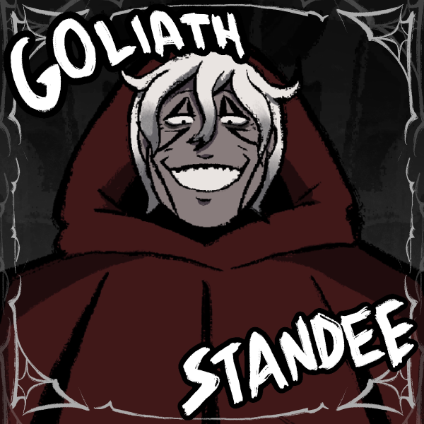 GOLIATH STANDEE