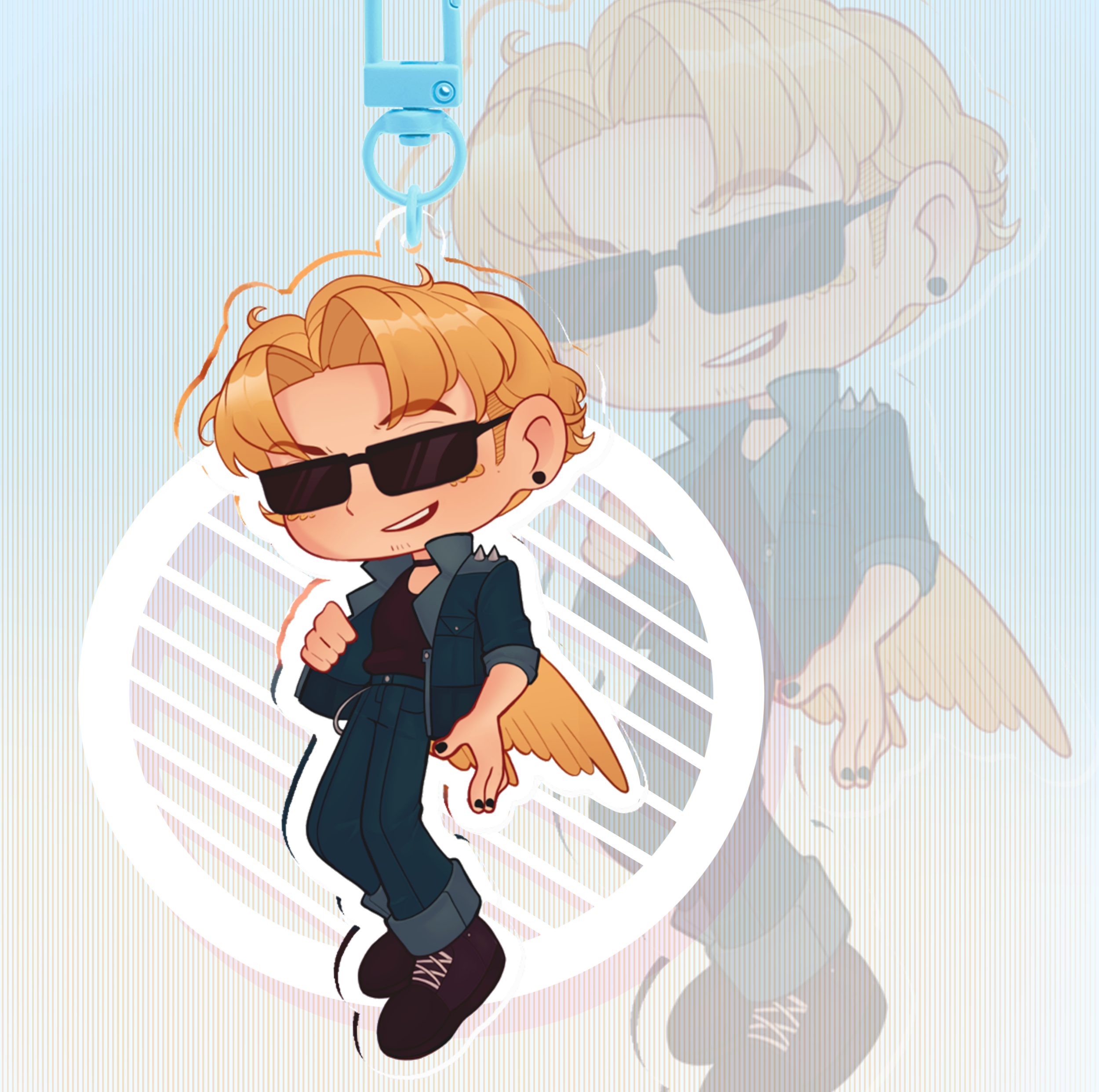 Jimmy Bad Boy Keychain