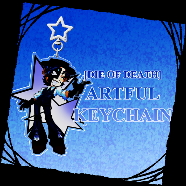 [DoD] Artful Colored Edge Keychain