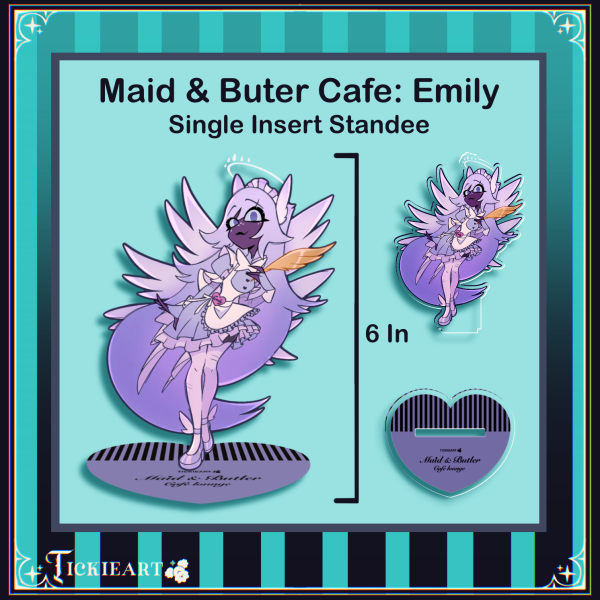 Maid & Butler Cafe | Emily | Standee