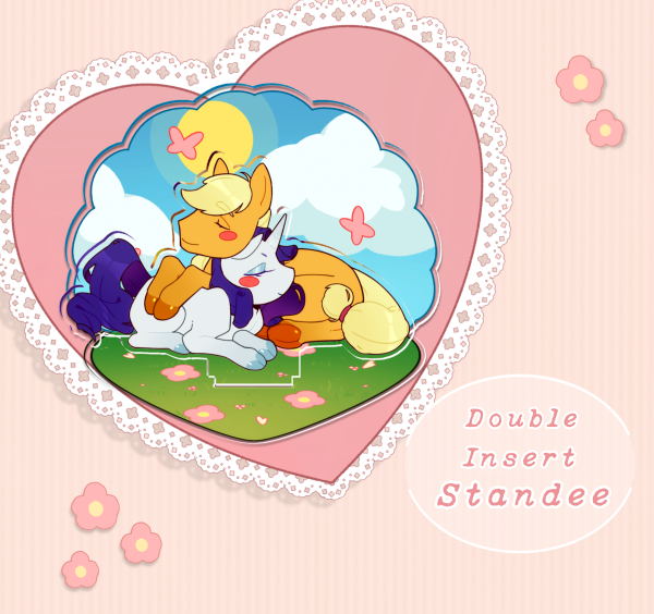Rarijack Double Insert Acrylic Standees