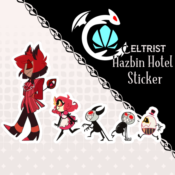 Alastor's Ducks in a Row Sticker