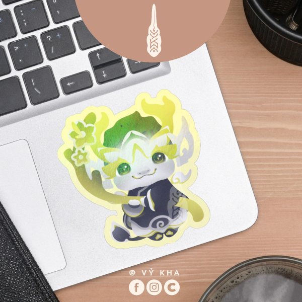 "Little Dragon" • Holo Stickers