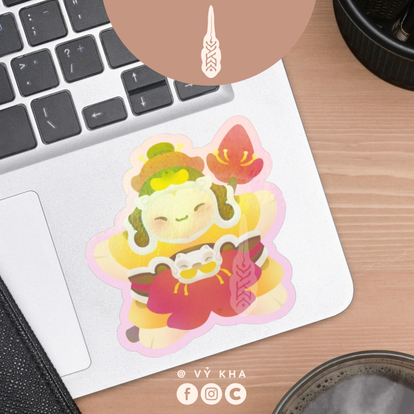 "General Banana" • Holo Stickers