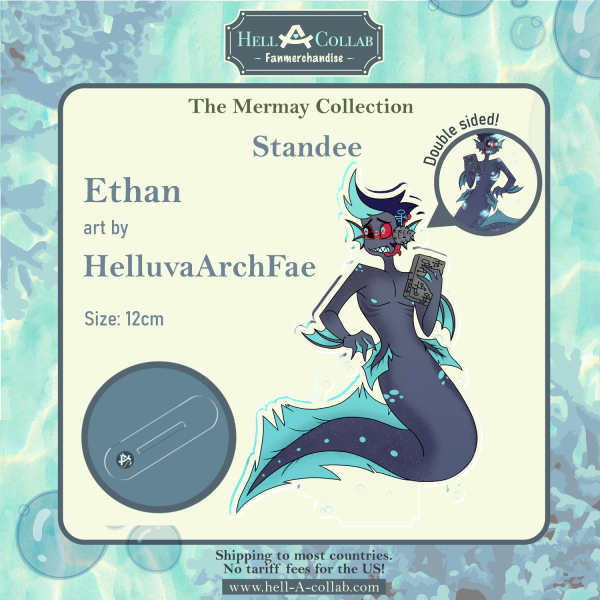 Ethan Standee – Hellacollab Mermay Collection