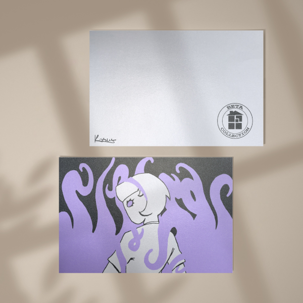 BETA PURPLE Postcard