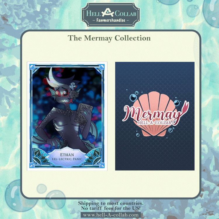 Ethan - Holographic Photocard - Hellacollab Mermay Collection