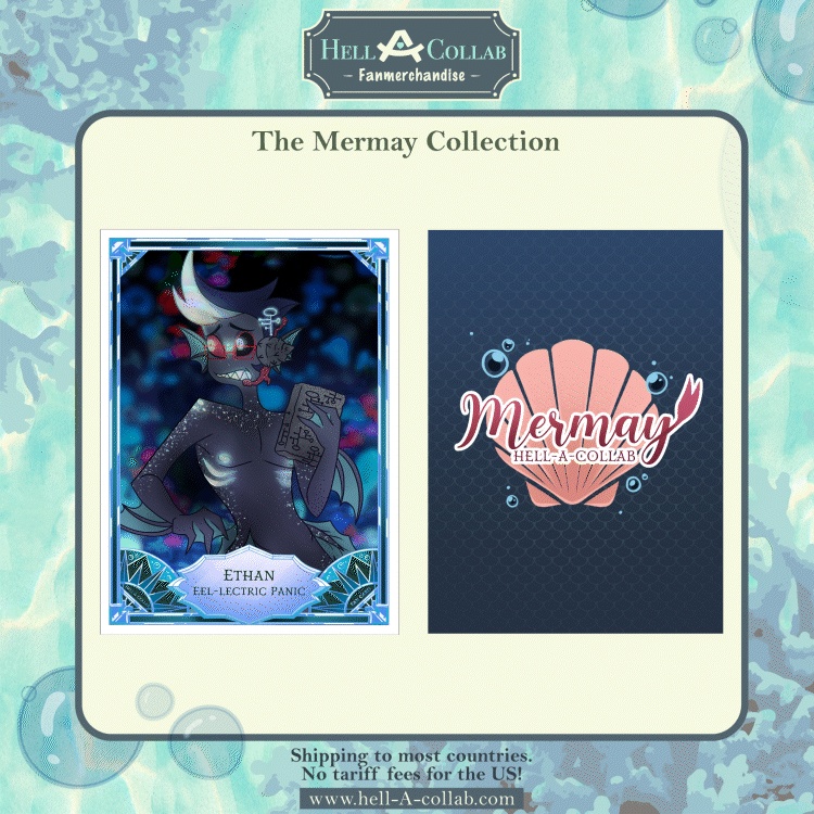 Ethan - Holographic Photocard - Hellacollab Mermay Collection