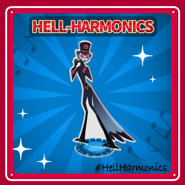 Hell-Harmonics - Stolas Clear Acrylic Standee