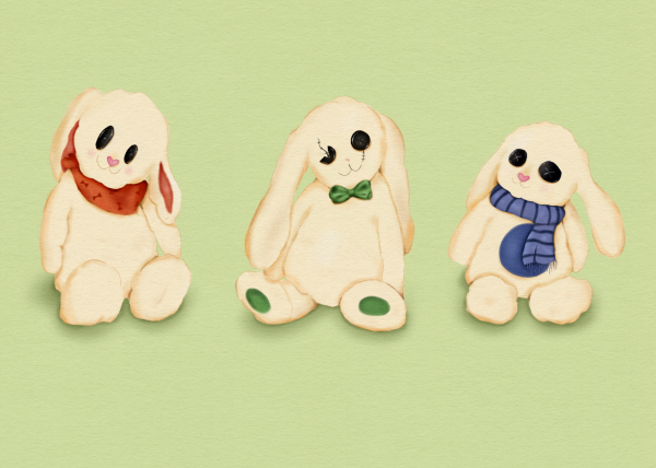 Skelebunnies Poster