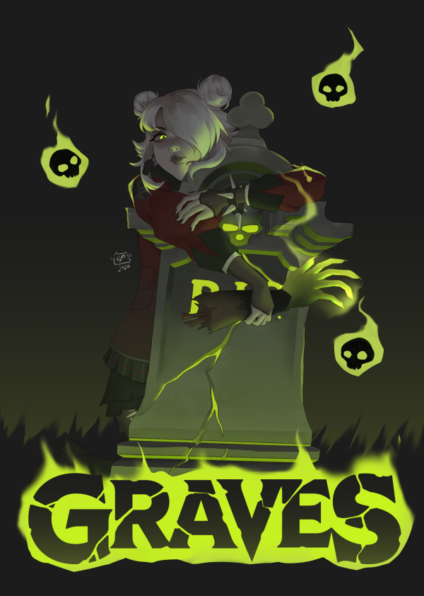 A5 Graves Deadlock Print