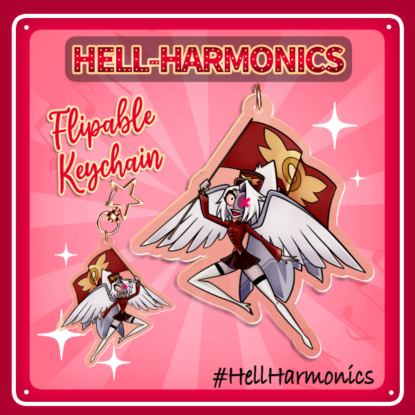 Hell-Harmonics || Vaggi || Acrylic Keychains