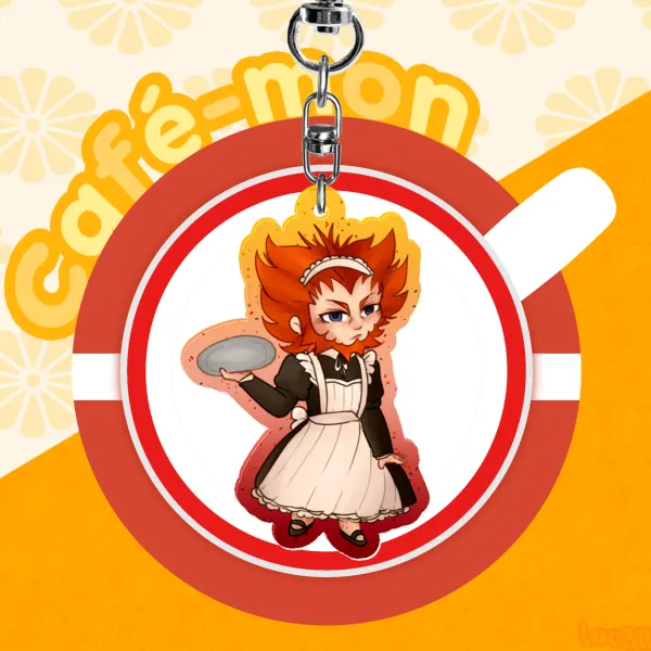 Café-mon Lysandre Keychain