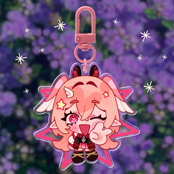 Linnea Keychain (Genshin Impact)