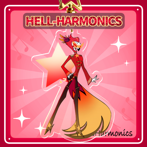 Vassago Hell-Harmonics Keychain