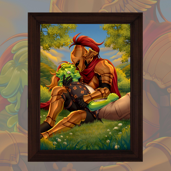 SlimeKnight Print
