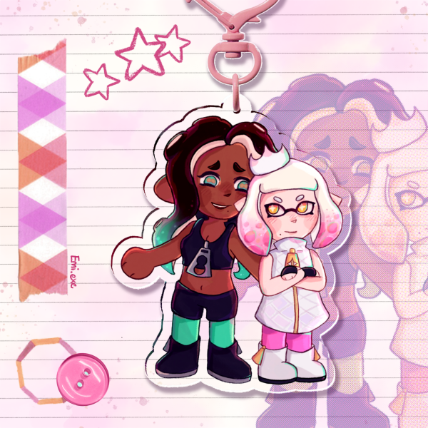 Pearlina [Off the Hook] Keychain